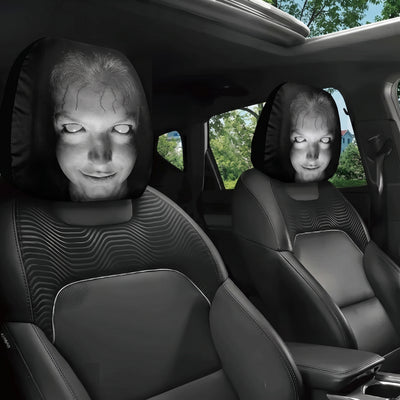 Horror Car Headrest Cover (Pack of 2)