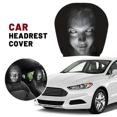 Horror Car Headrest Cover (Pack of 2)
