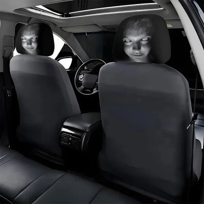 Horror Car Headrest Cover (Pack of 2)