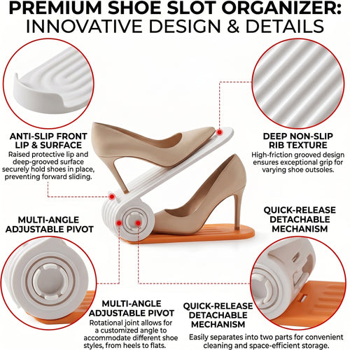 Stacksy™ Shoe Slot Organiser